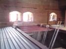 Stavba ocelové konstrukce na hradě v Litoměřicích [new window]