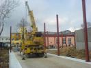 Výroba a montáž ocelové konstrukce výrobní haly firmy Motorgas v Čakovicích [new window]
